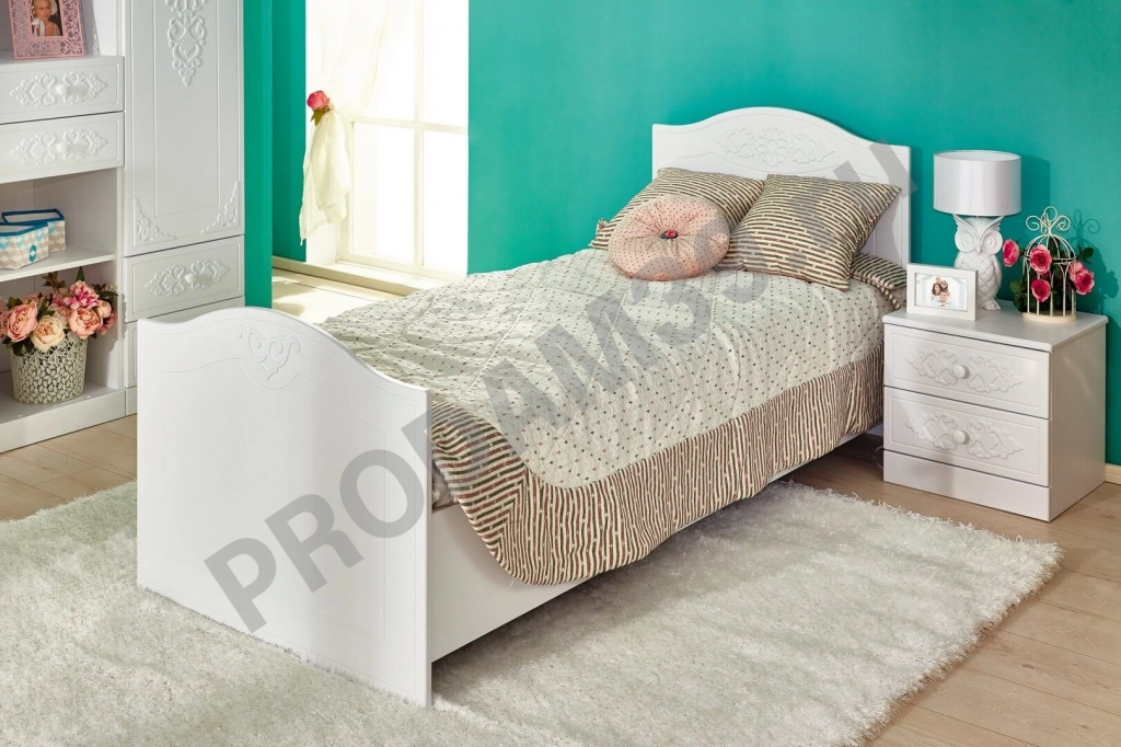 Кровать 90х200 . Тумба прикроватная 40х41х38,5 см