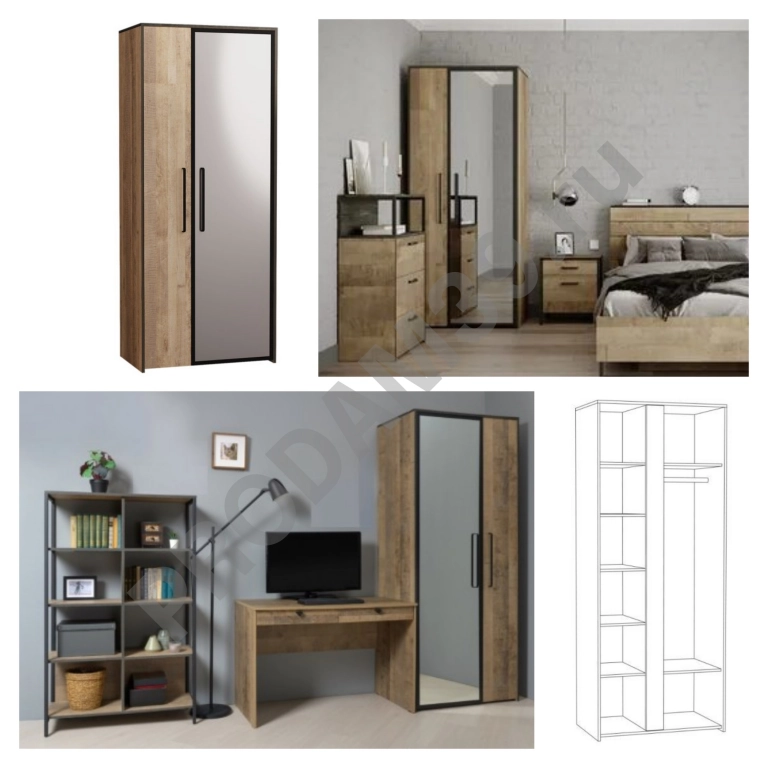 Шкаф Трувор 13.204.01, 88*210*54