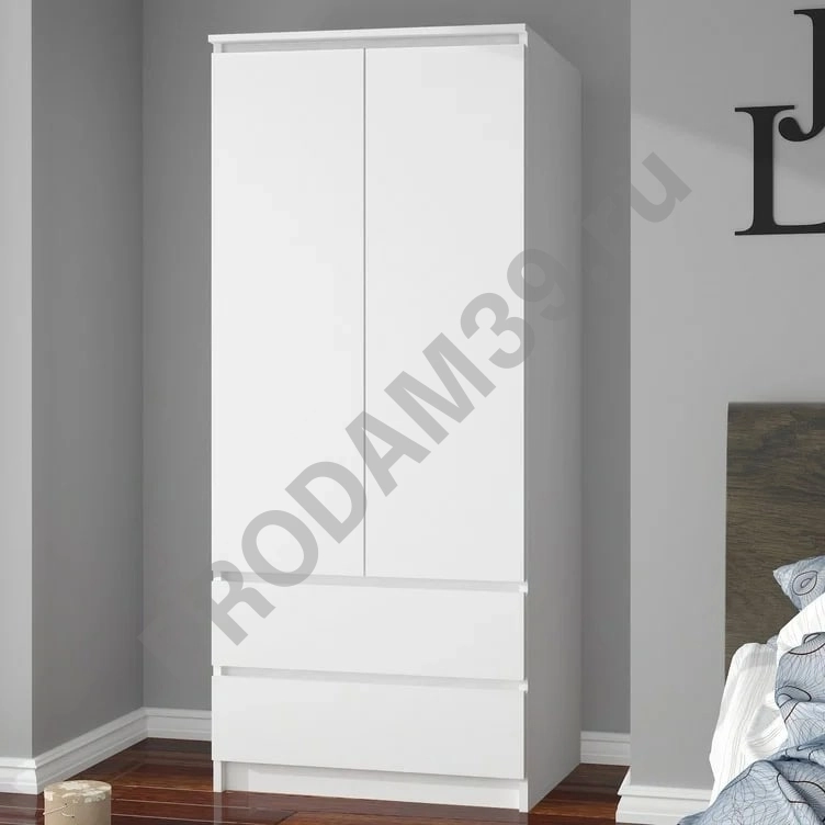 Шкаф 90х180х50 белый