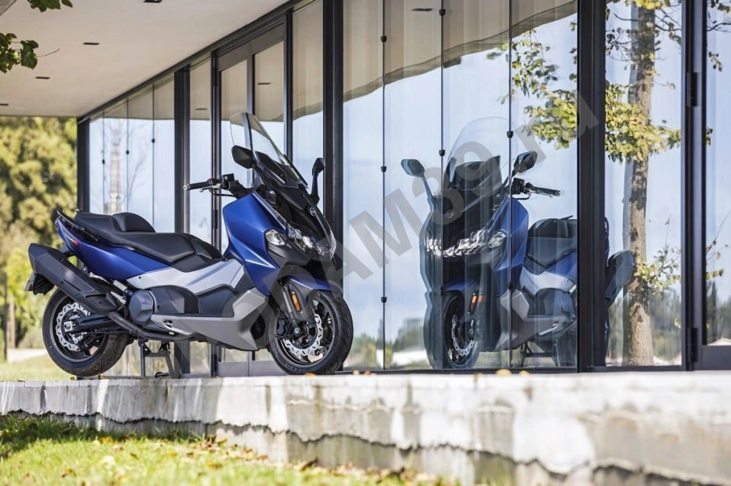 Максискутер SYM (Сим) MaxSym TL 500i синий