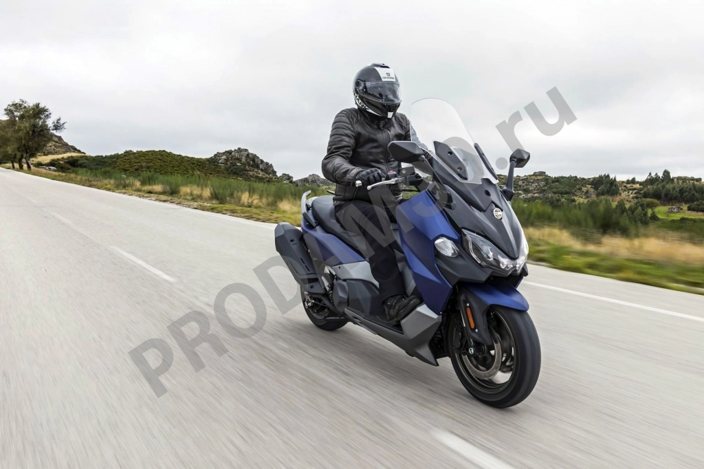 Максискутер SYM (Сим) MaxSym TL 500i синий