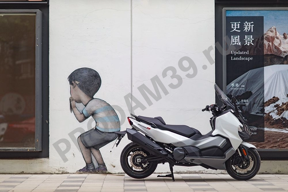 Максискутер SYM (Сим) MaxSym TL 500i белый