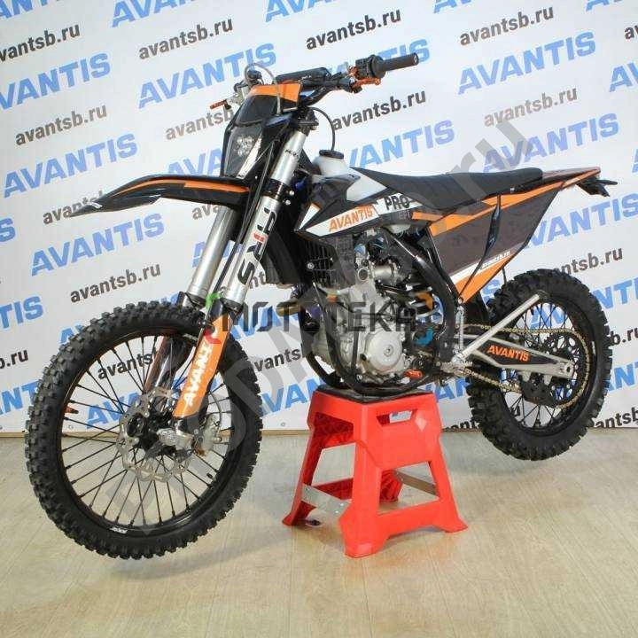Мотоцикл эндуро Avantis (Авантис) Enduro 300 Pro/EFI ARS (NC250/177MM, Design KT черный) с ПТС с ПТС