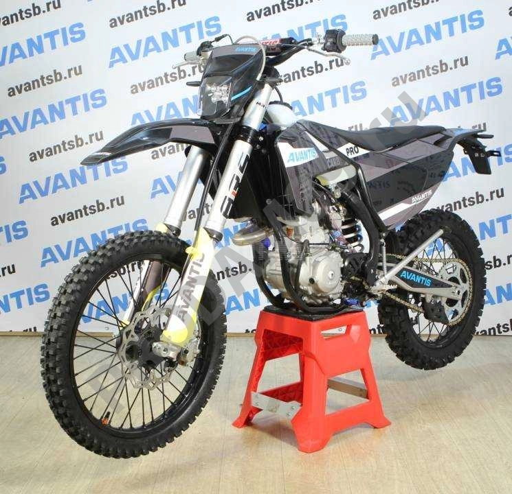 Мотоцикл эндуро Avantis (Авантис) Enduro 300 Carb ARS (NC250/177MM, Design HS черный) с ПТС с ПТС