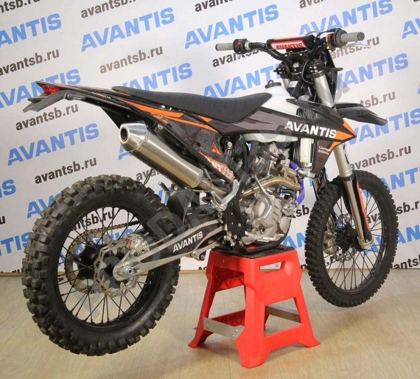 Мотоцикл эндуро Avantis (Авантис) Enduro 300 Carb (CBS300/174MN - 3 Design KTM черный) ARS ПТС с ПТС