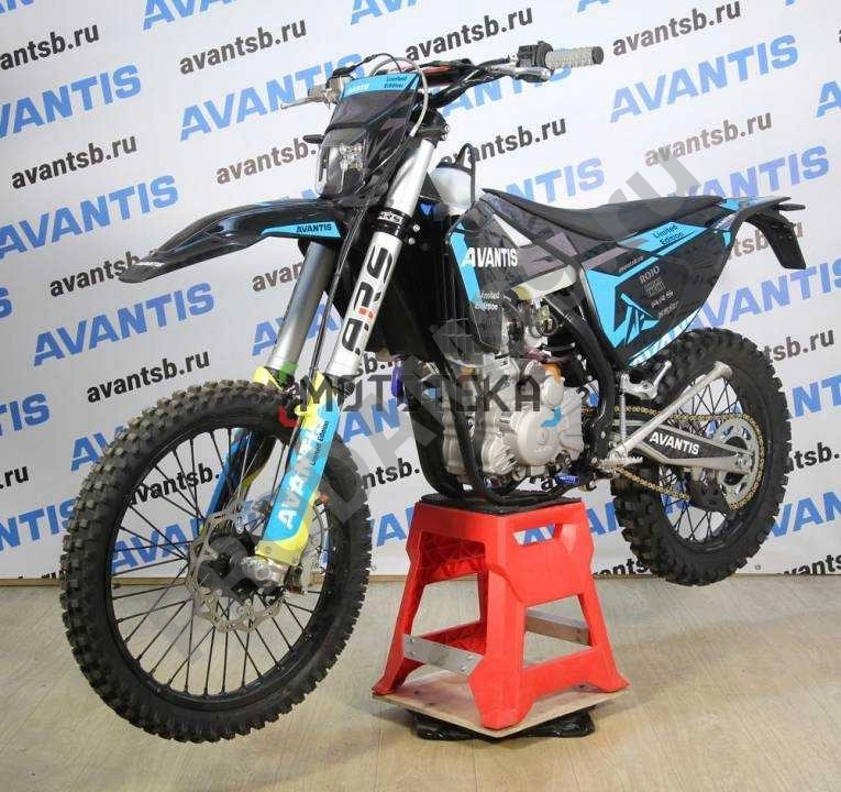 Мотоцикл эндуро Avantis (Авантис) Enduro 300 Carb (CBS300/174MN - 3 Design HS черный) ARS ПТС с ПТС