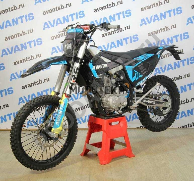 Мотоцикл эндуро Avantis (Авантис) Enduro 250 Carb (PR250/172FMM - 5 Design HS черный) ARS с ПТС