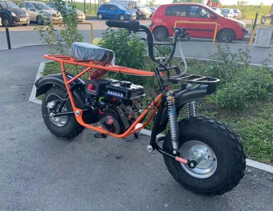 Мотоцикл СКАУТ САФАРИ 3-7 BIGFOOT (передняя подвеска + 2 зад. аморт., 7,0 л.с., РЕДУКТОР)