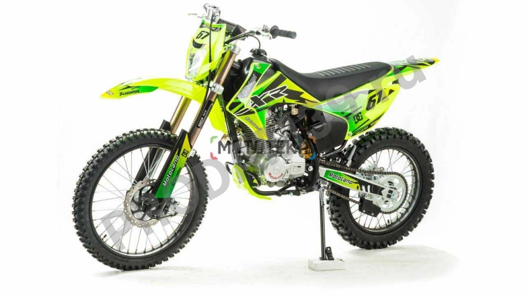 Мотоцикл кроссовый XR 250 LITE (2022) зелёный