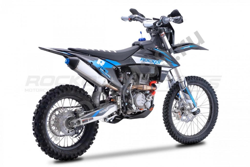 Мотоцикл кроссовый Rockot Motors (Рокот Моторс) R300 Grey Hawk (300сс, 174MN-3, 21/18) Version 2022