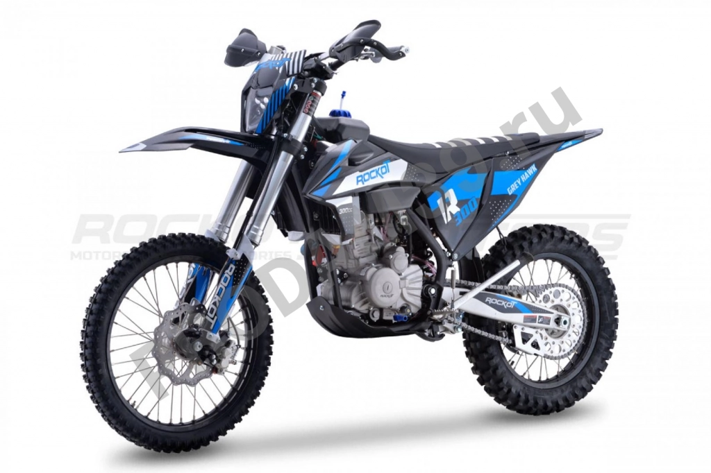 Мотоцикл кроссовый Rockot Motors (Рокот Моторс) R300 Grey Hawk (300сс, 174MN-3, 21/18) Version 2022