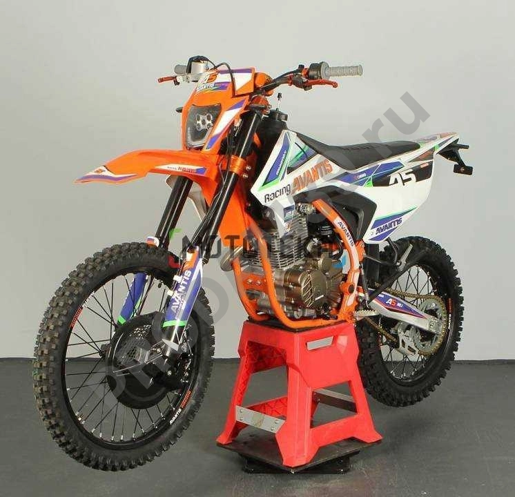 Мотоцикл кроссовый Avantis (Авантис) A5 Lux (CB250 - F/ZS172FMM - 3A) 2021 ПТС с ПТС