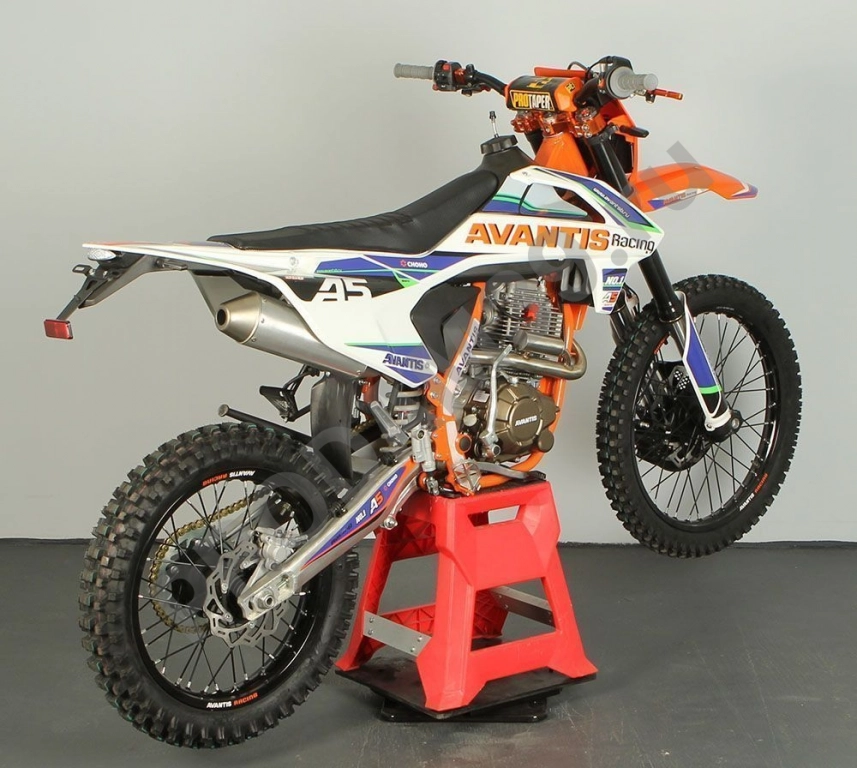 Мотоцикл кроссовый Avantis (Авантис) A5 Lux (CB250 - F/ZS172FMM - 3A) 2021 ПТС с ПТС