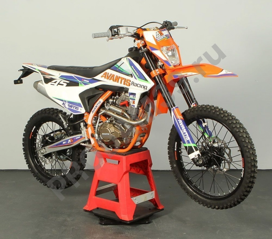 Мотоцикл кроссовый Avantis (Авантис) A5 (CB250 - F/ZS172FMM - 3A) 2021 c ПТС с ПТС