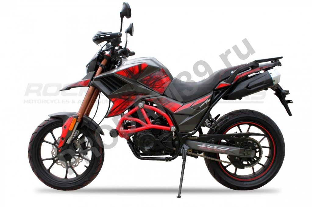 Мотоцикл дорожный Rockot Motors (Рокот Моторс) HOUND 250 LUX (красный)