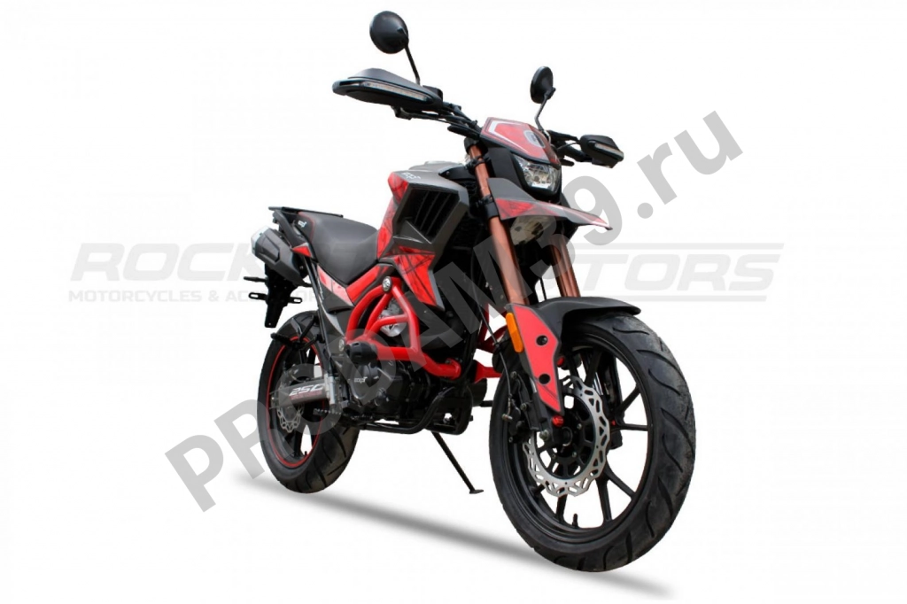 Мотоцикл дорожный Rockot Motors (Рокот Моторс) HOUND 250 LUX (красный)