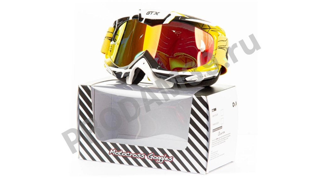 Мотоочки GTX 5016 желтые