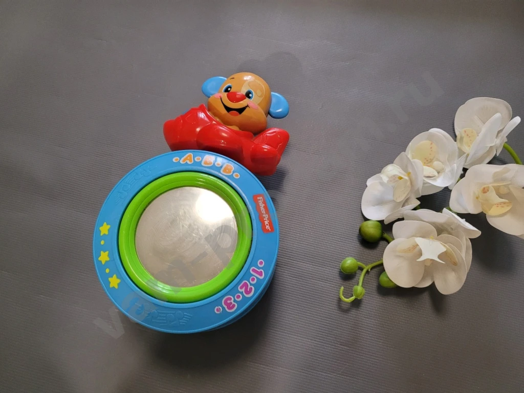 Мяч неваляшка Fisher-Price гаттони с собакой