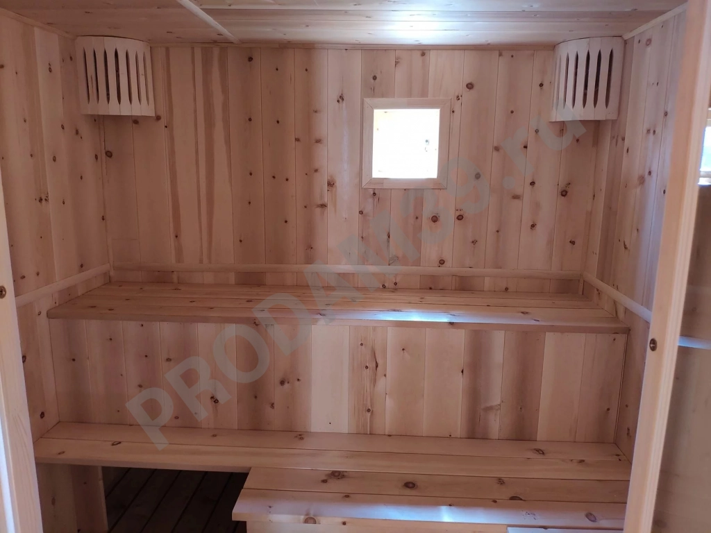 Каркасная баня с верандой, под ключ, 2х5 м, 20 кв.м