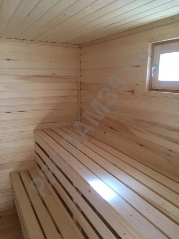 Каркасная баня под ключ, 2х3 м, 6 кв.м