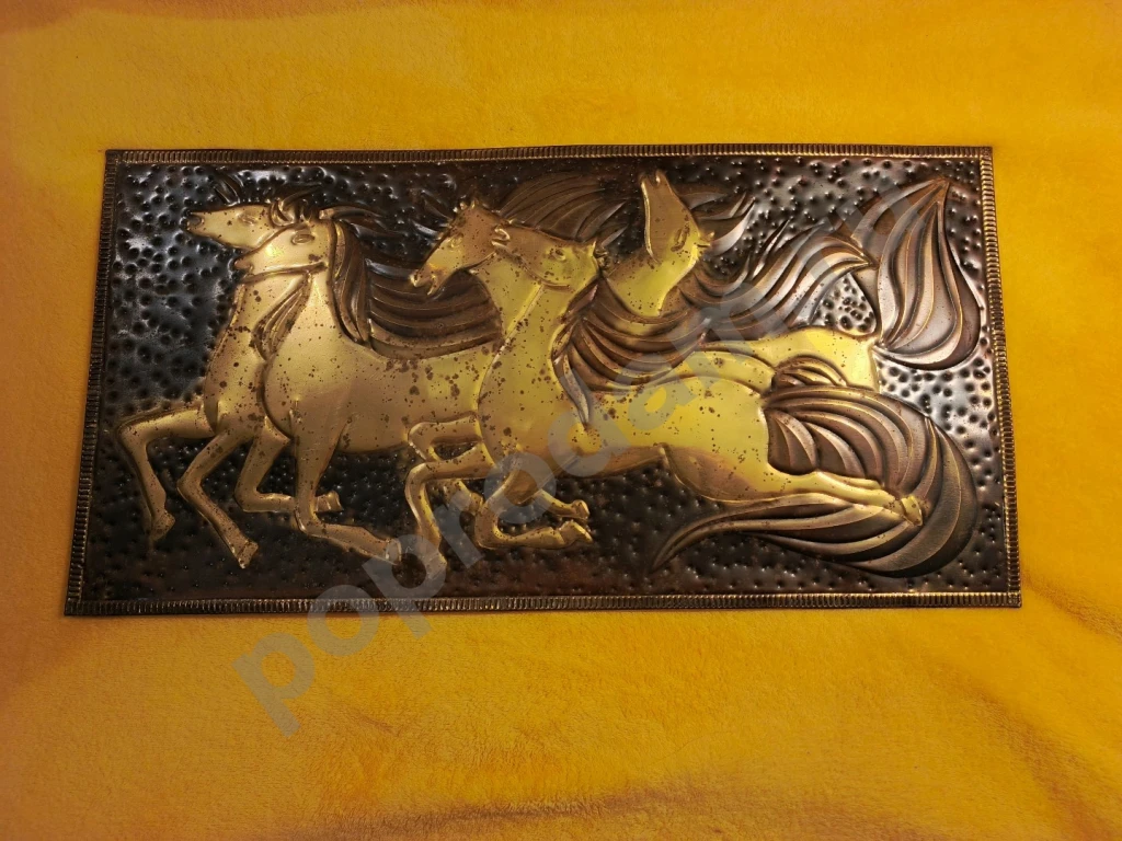 Чеканка СССР картина.Редкость. Доставка