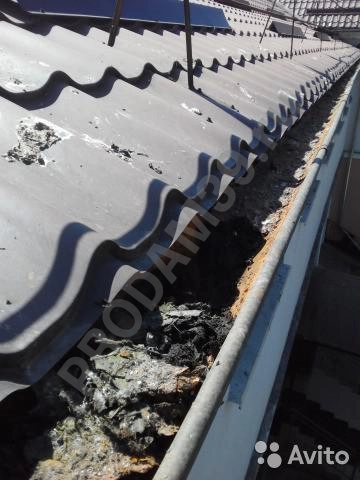 Очистка желобов и водостоков