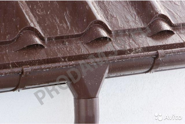 Очистка желобов и водостоков