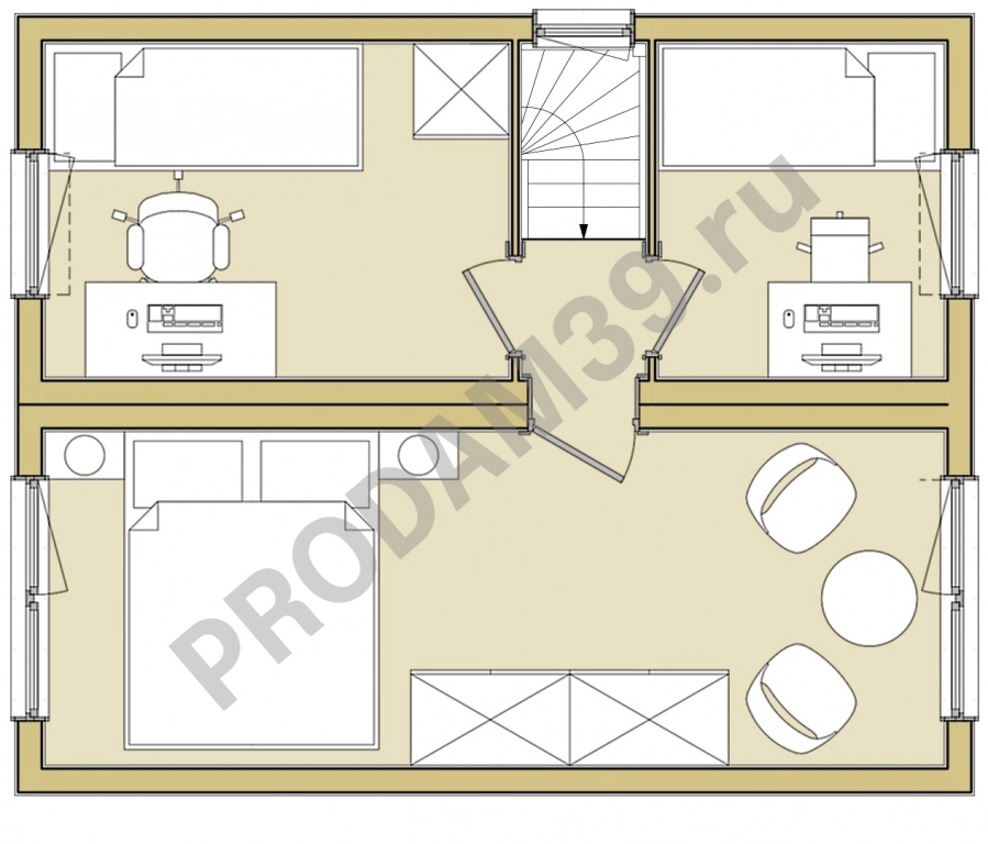 Норвежский дом 60 кв.м