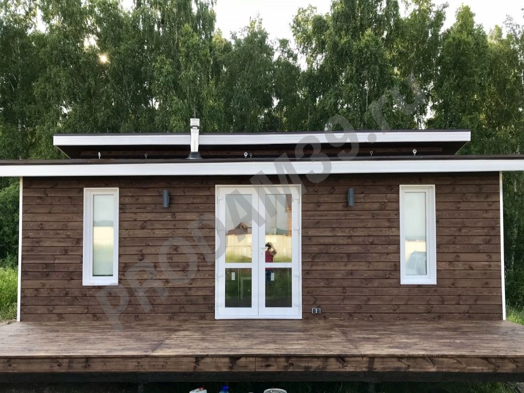 Норвежский дом 52 кв.м. плюс терраса 21 кв.м