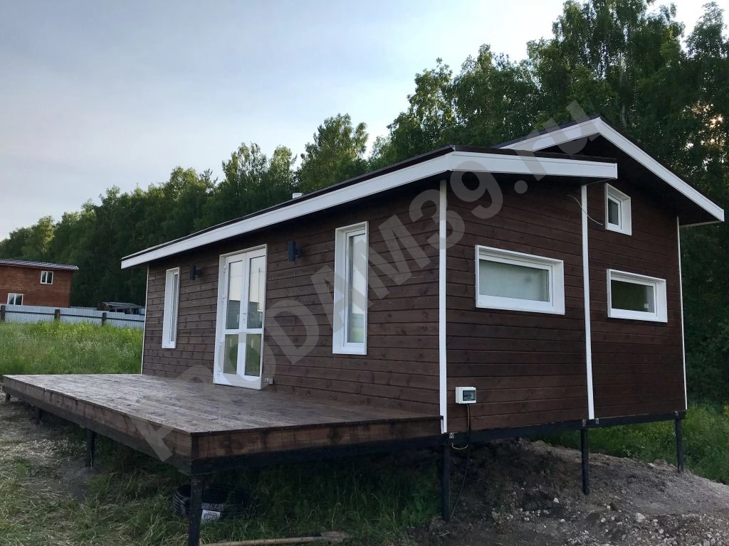 Норвежский дом 52 кв.м. плюс терраса 21 кв.м