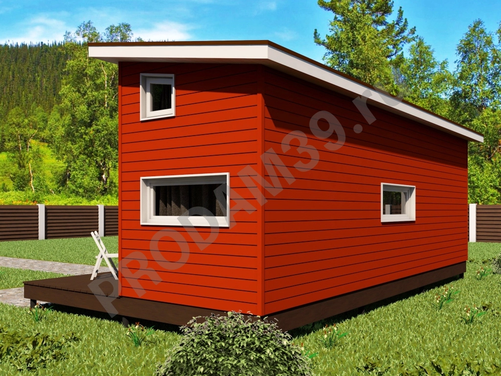 Норвежский дом 29 кв.м. плюс терраса 21 кв.м
