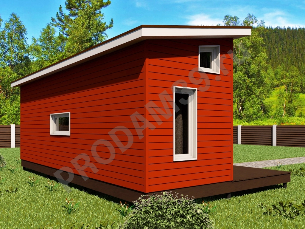 Норвежский дом 29 кв.м. плюс терраса 21 кв.м