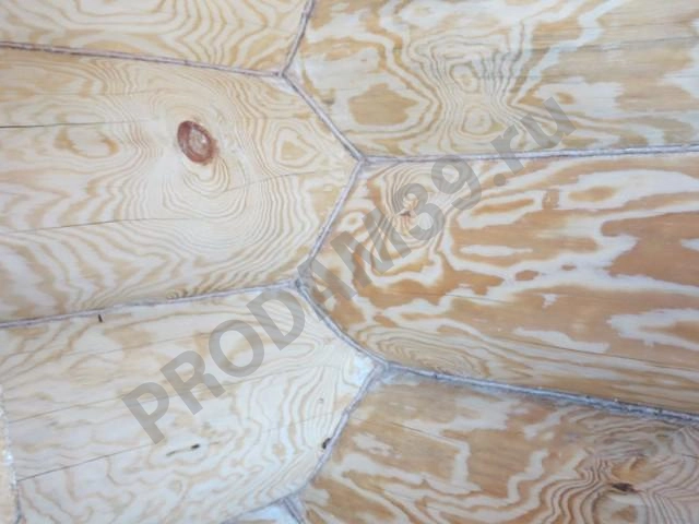 Шлифовка срубов