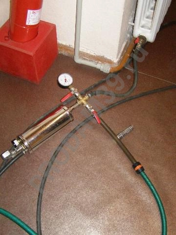 Прочистка и промывка систем отопления, батарей (радиаторов)