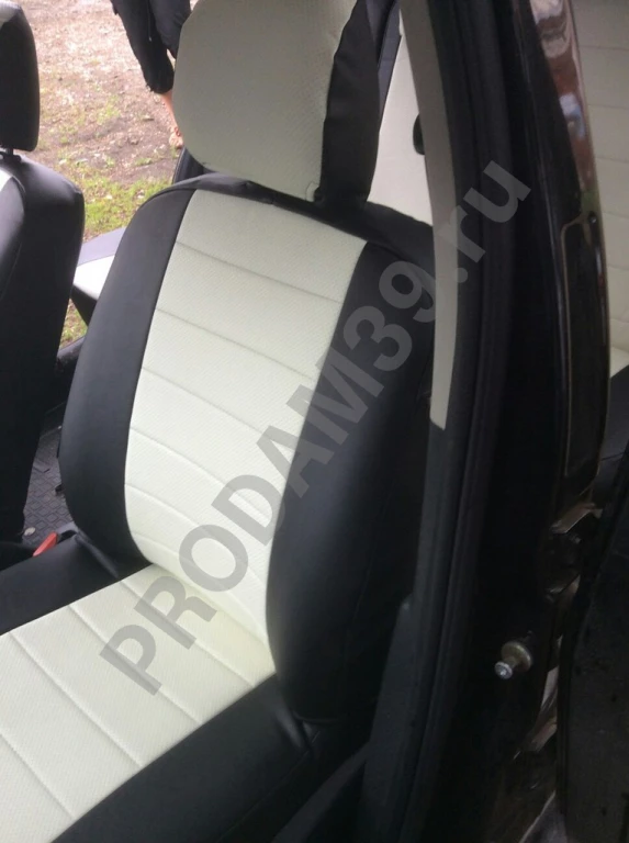 Чехлы Рено из экокожи КЛАССИКА, разные цвета