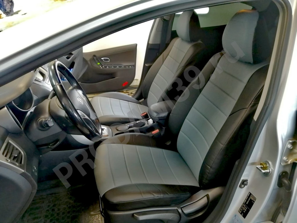 Чехлы Хендай из экокожи КЛАССИКА, разные цвета