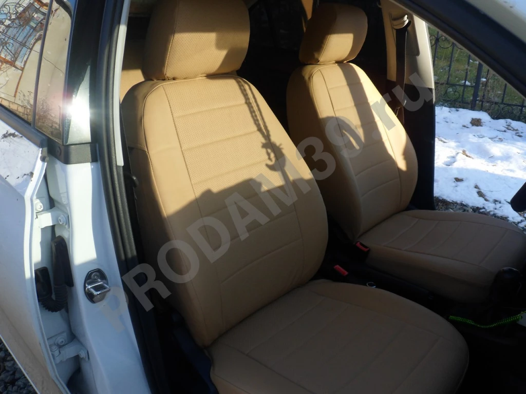 Чехлы Шкода из экокожи КЛАССИКА, разные цвета