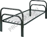 Для бытовок металлические кровати, одноярусные кровати