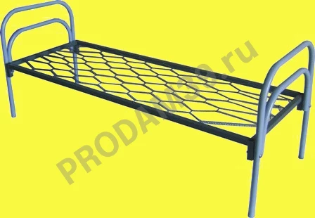 Для бытовок металлические кровати, одноярусные кровати