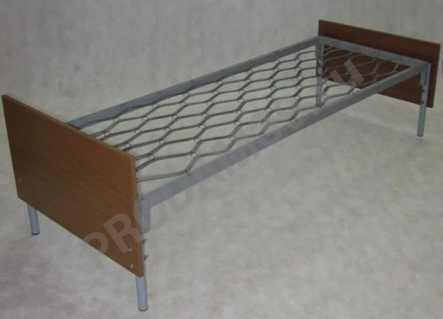Для бытовок металлические кровати, одноярусные кровати