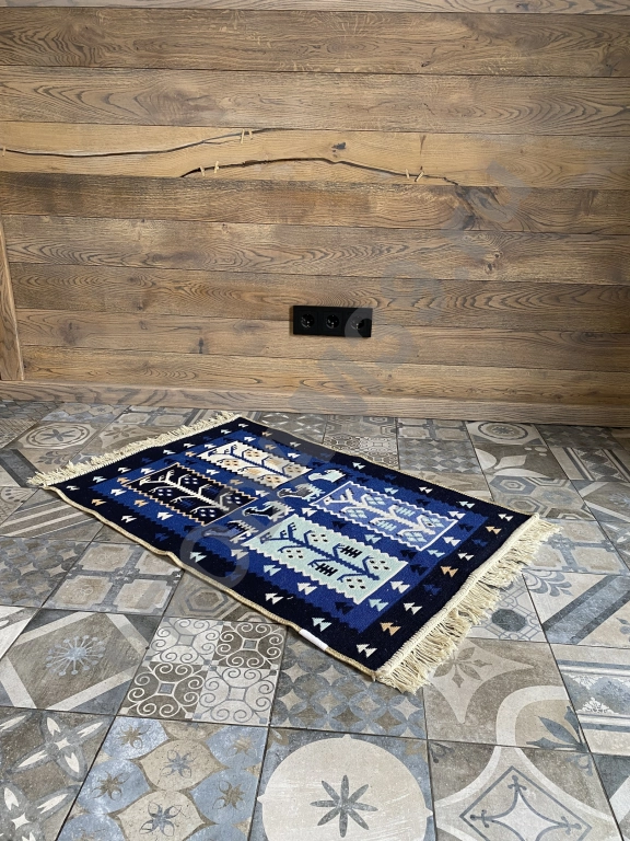 Ковер 60х90 см, натуральный хлопок