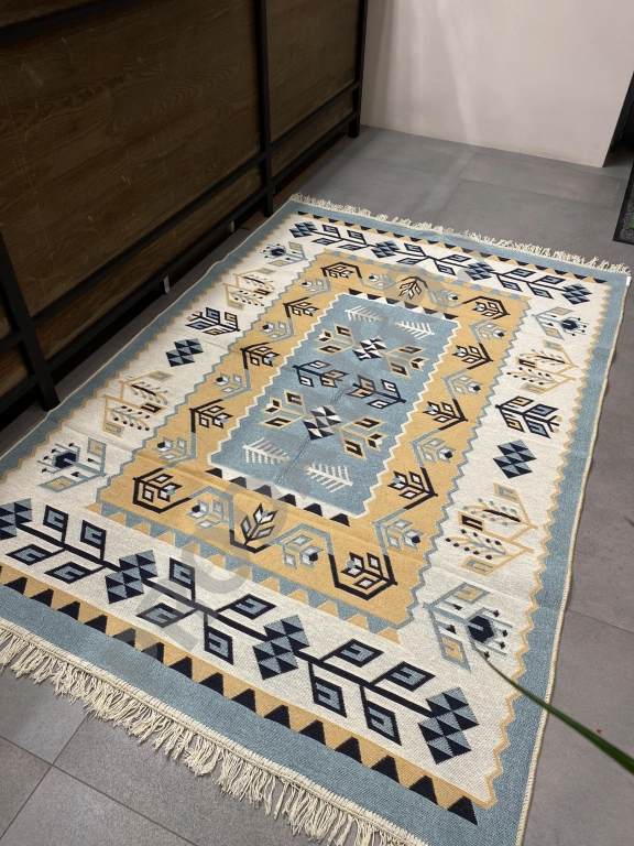 Ковер 120х180 см, натуральный хлопок