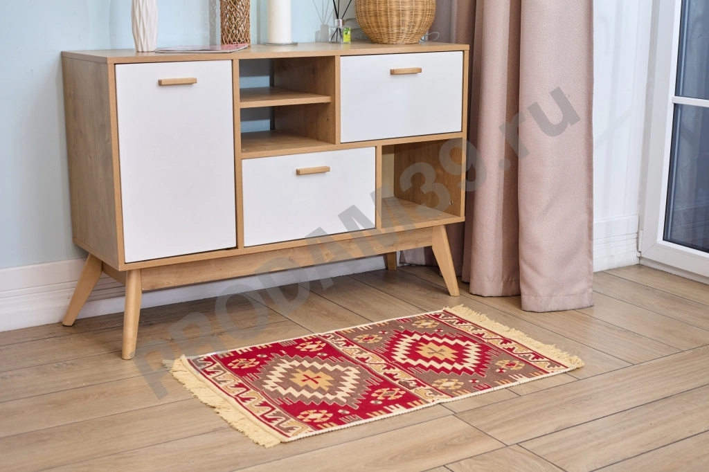 Ковер 60х90 см, натуральный хлопок