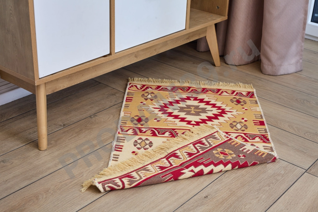 Ковер 60х90 см, натуральный хлопок