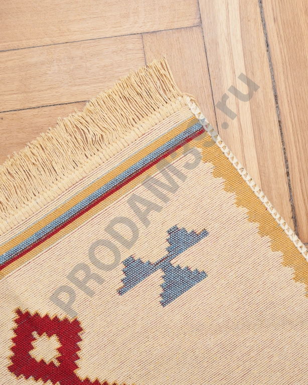 Ковер 60х90 см, натуральный хлопок