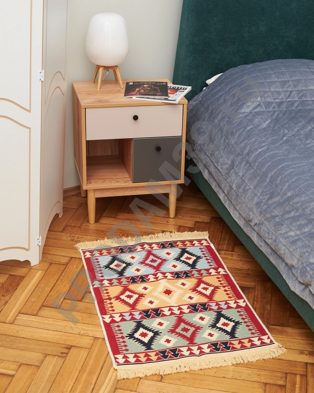 Ковер 60х90 см, натуральный хлопок