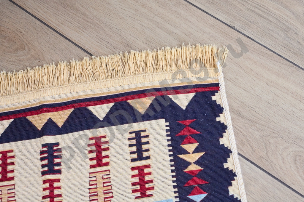 Ковер 60х90 см, натуральный хлопок