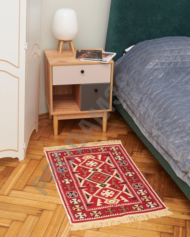 Ковер 60х90 см, натуральный хлопок