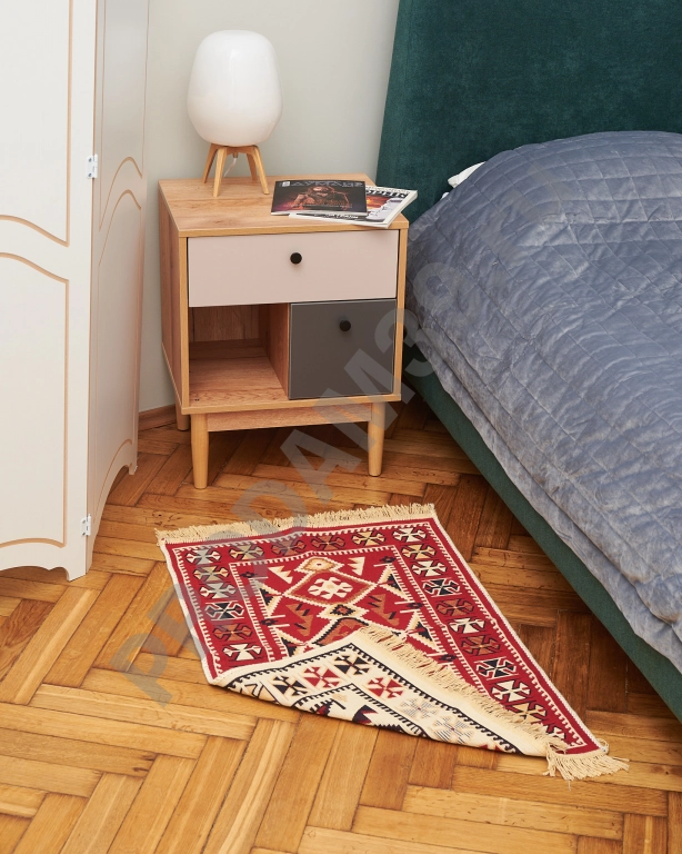 Ковер 60х90 см, натуральный хлопок