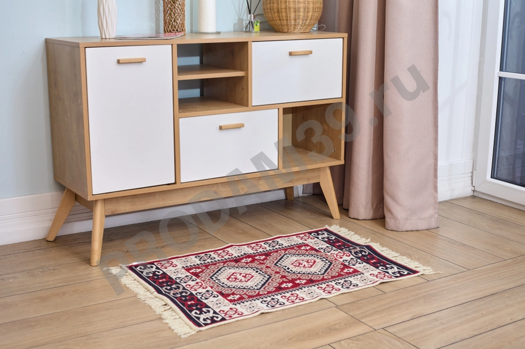 Ковер 60х90 см, натуральный хлопок